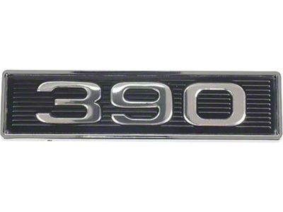 1969 Mustang 390 Hood Scoop Emblem