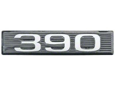 1969 Mustang 390 Hood Scoop Number Plate