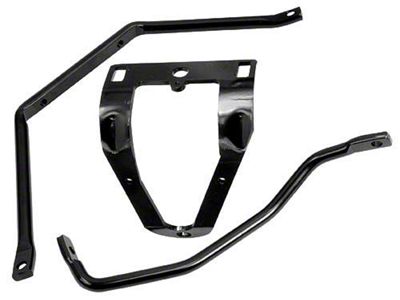 OPR 1969 Mustang Brake and Clutch Pedal Support to Dash Bracket Set, 3 Pieces