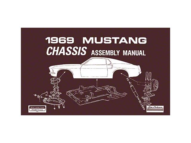 1969 Mustang Chassis Assembly Manual, 30 Pages