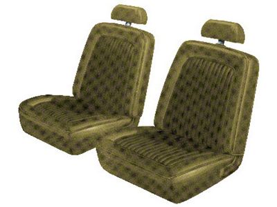 1969 Mustang Coupe Standard Front and Rear Bench Seat Covers, Distinctive Industries
