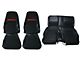 1969 Mustang Mach 1 Hi-Back Front Bucket/Rear Bench Seat Covers, Distinctive Industries
