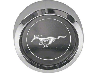 OPR 1969 Mustang Magnum 500 Wheel Center Cap with Black Background