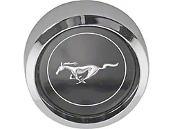 1969 Mustang Magnum 500 Wheel Center Cap with Black Background
