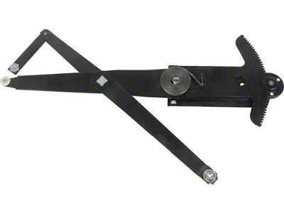 1969 Mustang Manual Door Window Regulator, Left