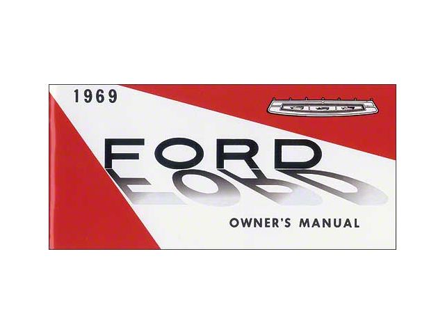 1969 Ford Car Owners Manual