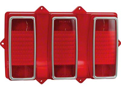 1969 Mustang Tail Light Lens, All Except GT350 & GT500