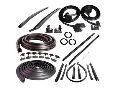 1969 Oldsmobile Cutlass/442 Master Weatherstrip Kit Convertable