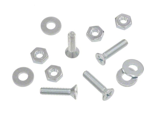 Corvette Body Lock Pillar Weatherstrip Screws, 1969L-1975