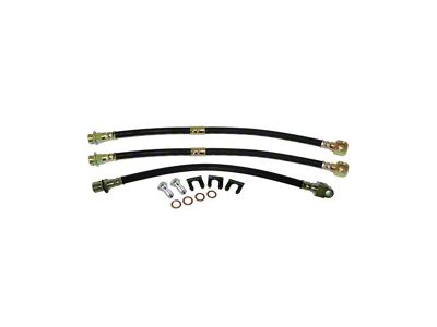 1970-1971 Camaro Front Disc/ Rear Drum Hose Kit 12pc