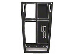 Shifter Console Trim Plate With Manual Transmission Without Air Conditioning (70-71 Corvette C3)