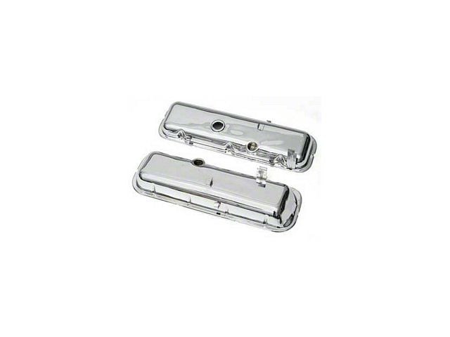 1970-1971 Corvette Valve Covers Chrome 454ci