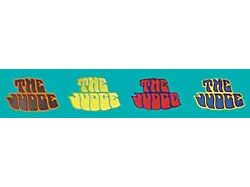 1970-1971 GTO The Judge Stripe And Name Decal Kit