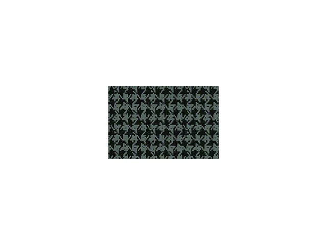 1970-1971 GTO Vinyl Trunk Mat Aqua Houndstooth