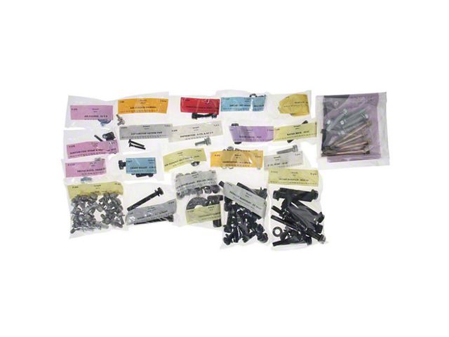 1970-1971Mustang Engine Hardware Master Kit, 351C 2-Barrel V8