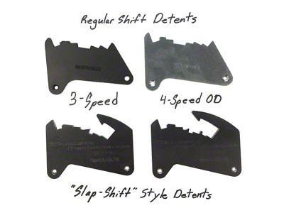 Shiftworks Slap Shift Automatic Shifter (70-72 Camaro w/ TH350/TH400 Transmission)