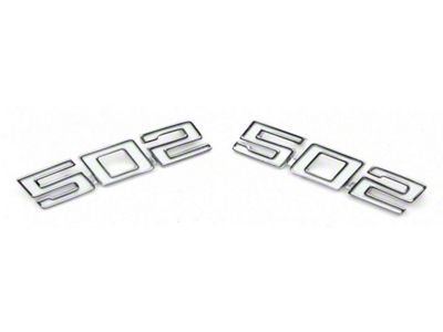 1970-1972 Chevelle 502 Fender Emblems