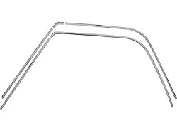 OPR 1970-1972 Chevelle Drip Rail Moldings, Coupe