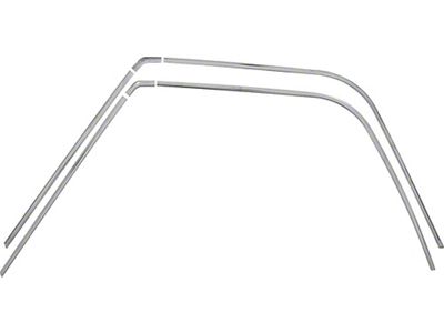 OPR 1970-1972 Chevelle Drip Rail Moldings, Coupe