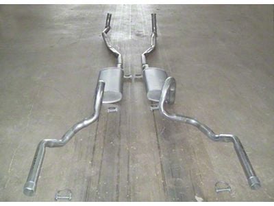 1970-1972 Chevelle Except Wagon Dual Exhaust System, Big Block