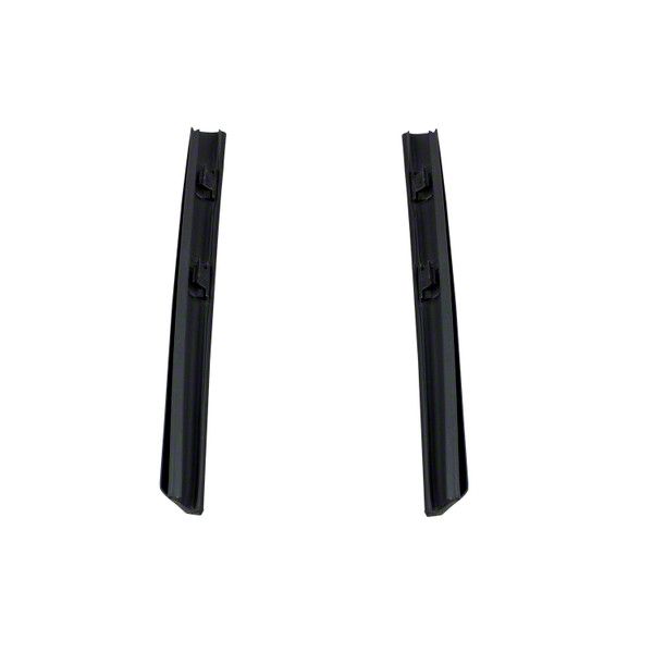 Metro Moulded Rear Roll-Up Quarter Window Seals For 1968-1972 Chevrolet Chevelle