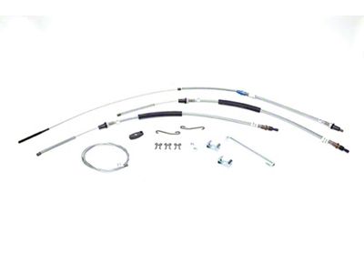 1970-1972 Chevelle Manual / TH 350 Complete Parking Brake Cable Set