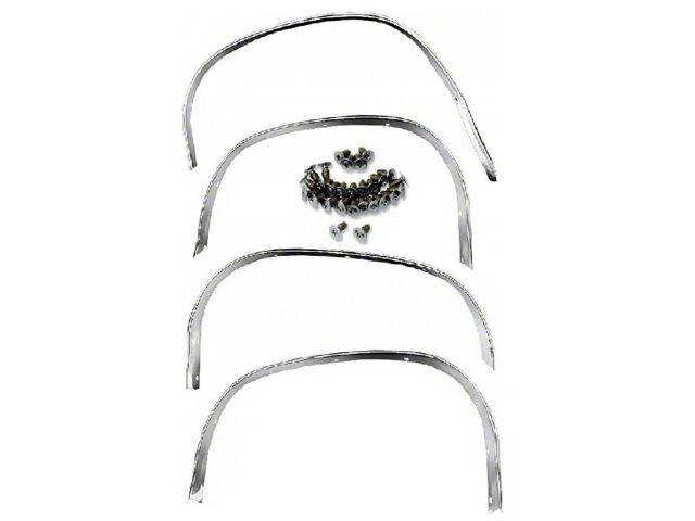 1970-1972 Chevelle Wheel Well Molding Kit