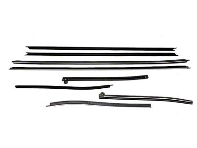 Window Felt Kit,Convertible,70-72