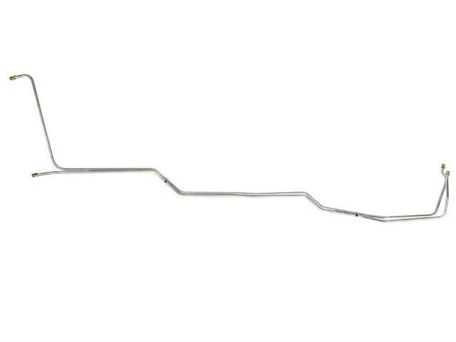 1970-1972 Chevrolet Monte Carlo SS TH350 5/16 Transmission Cooler Lines 2pc, Stainless Steel