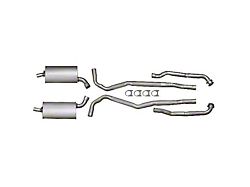 Exhaust Kit, Big Block, 2-1/2, w/Manual Trans (70-72 Corvette C3)