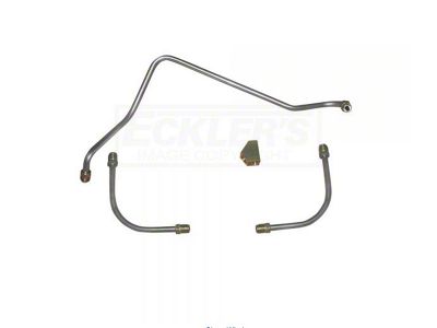 Pump To Carburetor Line, 3 Lines, 1 Y-Block SS 70-72