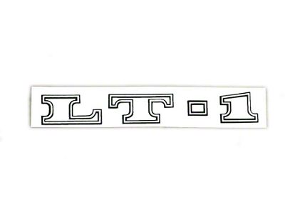 1970-1972 Corvette Hood Decal LT1