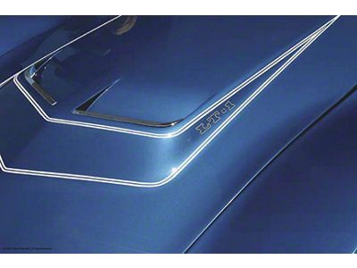 1970-1972 Corvette Hood Stencil Kit LT1