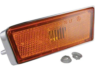 1970-1972 Corvette Side Marker Light Left Front