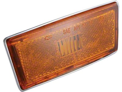 1970-1972 Corvette Side Marker Light Right Front