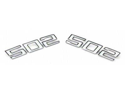 1970-1972 El Camino 502 Fender Emblems