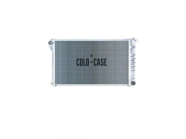 1970-1972 Monte Carlo Cold Case Performance Aluminum Radiator, Big 2 Row, Manual Transmission