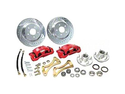 1970-1972 Monte Carlo Disc Big Brake Conversion Kit, Front, For Stock Spindle, 1964-1972