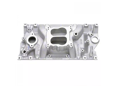 1970-1972 Monte Carlo Edelbrock Performer Intake Manifold, Small Block, Cast Finish, Vortec