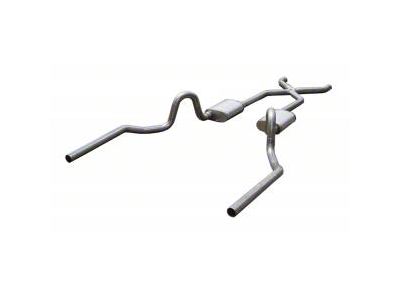 1970-1972 Monte Carlo Exhaust, Stainless, 2 1/2, w/ Street Pro, Pypes