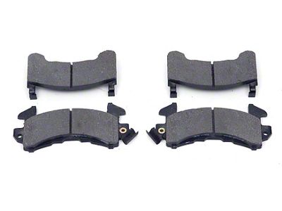 1970-1972 Monte Carlo Front Disc Brake Pad Set, Ceramic, For Cars With Small Calipers