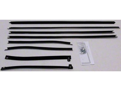 1970-1972 Skylark Convertible Window Felt Kit - Except GS - Authentic Style