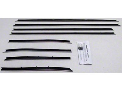 1970-1972 Skylark Convertible Window Felt Kit - Except GS - Replacement Style