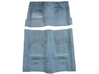 1970-1973 Camaro Molded Carpet Set, 80 / 20 Loop, For Cars With Tail And Automatic Transmission,