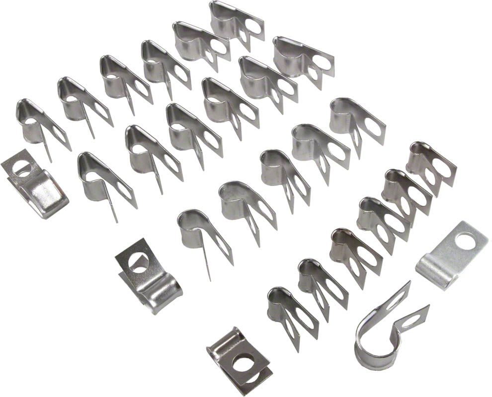 Ecklers Clip Kit,Brake/Fuel Line,7073