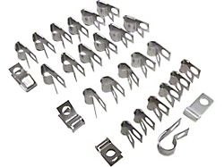 1970-1973 Corvette Brake And Fuel Line Clip Kit 