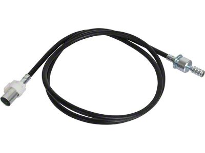 1970-1973 Mustang 3-Speed Manual Transmission Speedometer Cable and Housing for Cars without Cruise Control