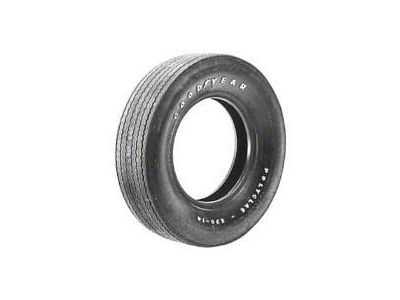 1970-1973 Mustang E70 x 14 Goodyear Custom Wide Tread Tire with Raised White Letters