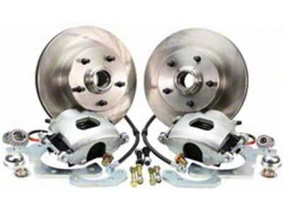 1970-1973 Mustang Legend Series Basic Front Disc Brake Conversion Kit, V8