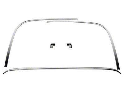 1970-1974 Camaro Black Rear Glass Molding Kit